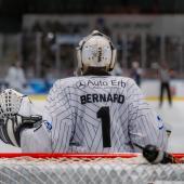 Andreas Bernard, Torhüter des HC Meran. © Social Media / KHL Sisak