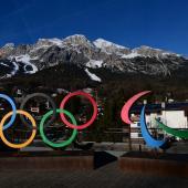 Cortina im Mittelpunkt: Nach den Olympischen Spielen ist vor den Paralympischen Spielen. © APA/afp / STEFANO RELLANDINI