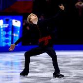 Daniel Grassl überzeugte auch in der Kür. © ANSA / MARTIN DIVISEK