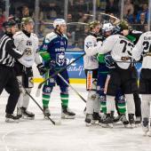 Das zweite Halbfinalspiel des HC Meran in Sisak lief aus dem Ruder. © Alle Fotos: BK Photo