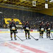 Der HC Pustertal trifft ab Sonntag im Halbfinale auf Olimpija Ljubljana. © Iwan Foppa / HCP