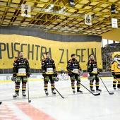Der HC Pustertal will das erste Halbfinale gewinnen. © Iwan Foppa / HCP