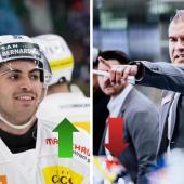 Die Auf- und Absteiger der Woche. © Red Bull Salzburg / Social Media / HCAP