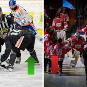 Die neuen Auf- und Absteiger sind da. © HC Bozen / BK Photo