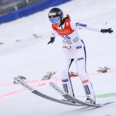 Eirin Maria Kvandal hat am Sonntag gewonnen. © ANSA / Trond R Teigen
