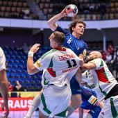 Für die Azzurri gab es gegen Ungarn kein Durchkommen. © Luigi Canu