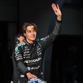 George Russell zeigte stark auf. © APA/afp / HECTOR RETAMAL