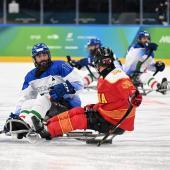 Italien (in blau-weiß) kassierte gegen China eine Klatsche. © Gennaro Masi-GMT CIP