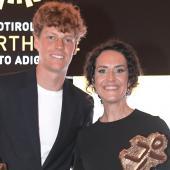 Jannik Sinner und Evelyn Lanthaler gewannen die Sportlerwahl 2025. © DLife/LO