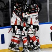 Jubel bei den Kaltern-Spielern.