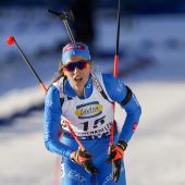 Lisa Vittozzi triumphierte bei der Italienmeisterschaft. © ANSA / Heiko Junge