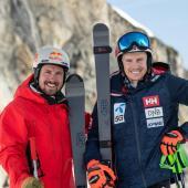 Marcel Hirscher und Henrik Kristoffersen (rechts) gehen getrennte Wege. © Social Media