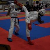Maria Peintner holte Gold im Kumite.