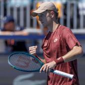Martin Landaluce steht im Viertelfinale. © ANSA / CRISTOBAL HERRERA-ULASHKEVICH