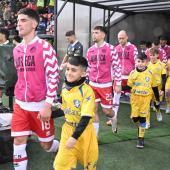 Simone Tronchin, Federico Davi and Andrea Masiello (from the front) still have to sweat it out with FCS.