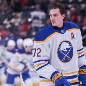 Tage Thompson von den Buffalo Sabres. © APA / ISHIKA SAMANT