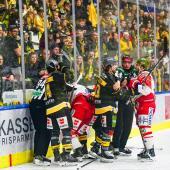 Treffen der HC Bozen und der HC Pustertal in den Playoffs aufeinander? © HCB