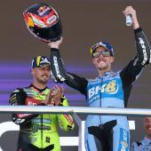 Alex Marquez hat den GP von Jerez gewonnen. © APA/afp / PIERRE-PHILIPPE MARCOU