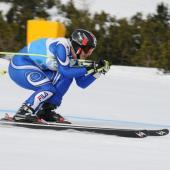 Am Samstag ging die 2horn-Abfahrt über die Bühne. Im Bild die Siegerin Marion Weissensteiner. © 2horn