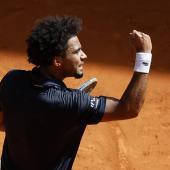 Arthur Fils will challenge Jannik Sinner in the semi-final. © ANSA / CHEMA MOYA