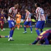 Atlético Madrid steht erstmals seit 2017 wieder im Halbfinale der UEFA Champions League. © APA/afp / THOMAS COEX