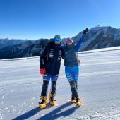 Edwin und Jasmin Coratti, Brettl-Geschwister aus Langtaufers