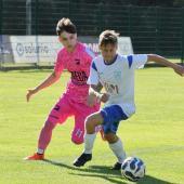 Enges Duell: Peter Plaickner (Albeins) gegen Lukas Hellweger (Reischach, von links). D. Laner