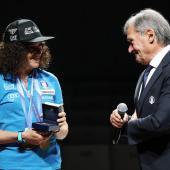 Federica Brignone wurde als Wintersportlerin des Jahres ausgezeichnet. © Pentaphoto