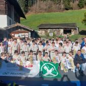 Foto mit allen Siegern beim Eröffnungsranggeln in der Haselstaude.