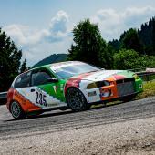 Hannes Geier fur mit seinem Honda Civic Turbo einen Streckenrekord © Giuseppe Rainieri/PM Rennstall Mendel