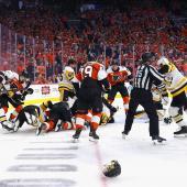 Im Traditionsduell zwischen Philadelphia und Pittsburgh geht's heiß her. © APA / BRUCE BENNETT