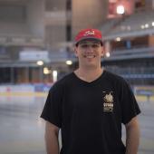 In der Sparkasse Arena daheim: Stürmer Matt Bradley. © det