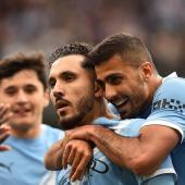 ManCity bezwang Arsenal im Topspiel. © ANSA / PETER POWELL