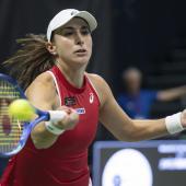 Marketa Vondrousova hat seit Jänner kein Turnier bestritten. © ANSA / PETER SCHNEIDER