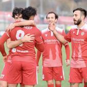 Riesiger Jubel bei Virtus Bozen. © mali