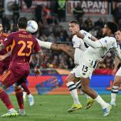 Roma und Atalanta schenkten sich nichts. © APA/afp / TIZIANA FABI