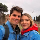Samuel Costa mit seiner Ehefrau und allergrößten Unterstützerin Amanda.