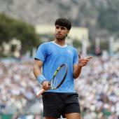 Tennis-Superstar Carlos Alcaraz. © ANSA / SEBASTIEN NOGIER