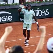 Der erst 17-jährige Moïse Kouamé sorgte für beste Unterhaltung. © ANSA / CHRISTOPHE PETIT TESSON