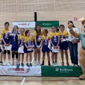 Die Algunder Handball-Mädchen hatten Grund zur Freude.