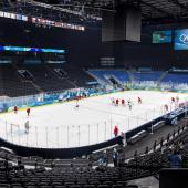 The Santa Giulia ice hockey arena hosted events for the 2026 Olympic Games. © ANSA / SALVATORE DI NOLFI