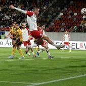Domen Crnigoj égalise pour le FC Südtirol. © DLife
