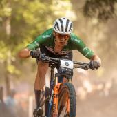 Elian Paccagnella war beim Weltcup in Nove Mesto im Mittelfeld unterwegs. © Giacomo Podetti
