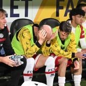 Déception au FC Südtirol : Andrea Masiello et ses coéquipiers doivent disputer les barrages.