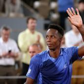 Gael Monfils hat sich von der Tennis-Bühne in Paris verabschiedet. © APA/afp / ALAIN JOCARD