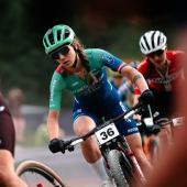 Greta Seiwald a fêté son retour en Coupe du monde. © noam.meresse