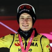 Jonas Vingegaard ist in Top-Form. © APA/afp / LUCA BETTINI