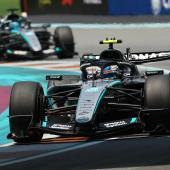 Kimi Antonelli war im Qualifying nicht zu schlagen. © APA/afp / CHARLY TRIBALLEAU