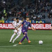 Mathias Theiner (r.) mit dem SV Austria Salzburg im ÖFB-Cup gegen Sturm Graz.