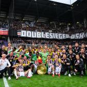 Riesige Party: LASK ist österreichischer Meister. © APA / MAX SLOVENCIK